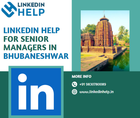 LinkedIn help for senior managers in Bhubaneshwar