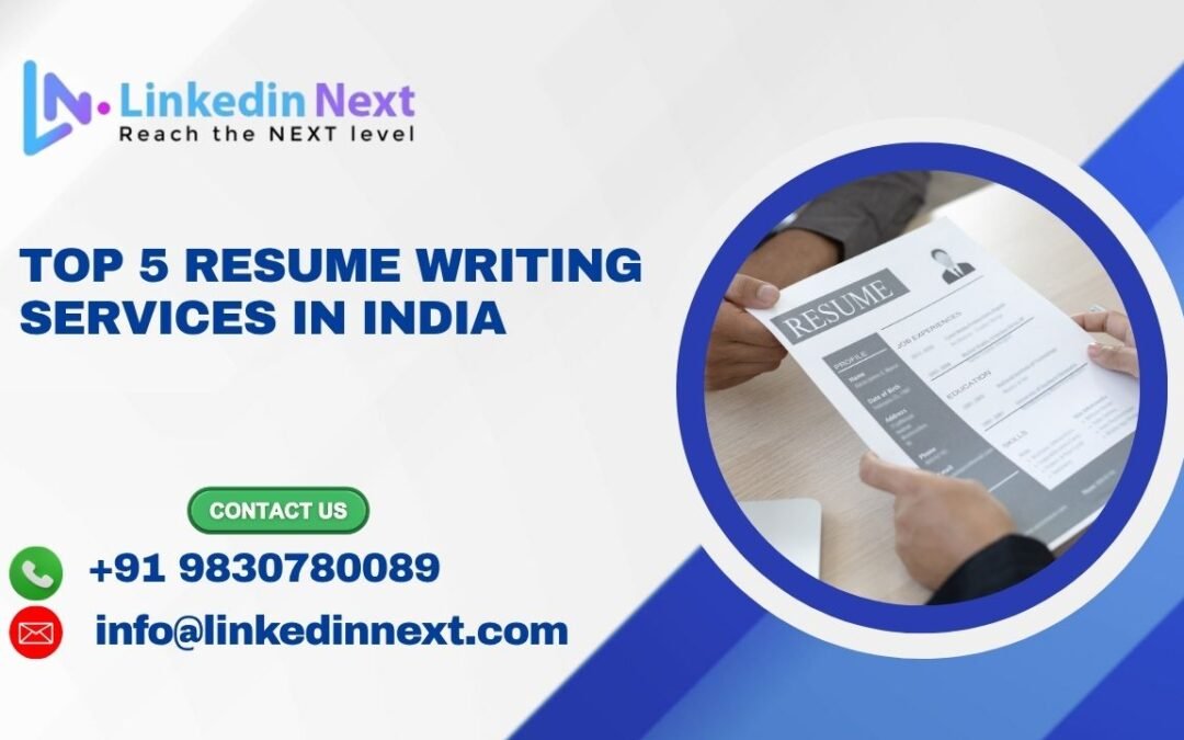 Top 5 resume writing services in India