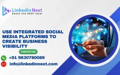 Use integrated social media platforms to create business visibility