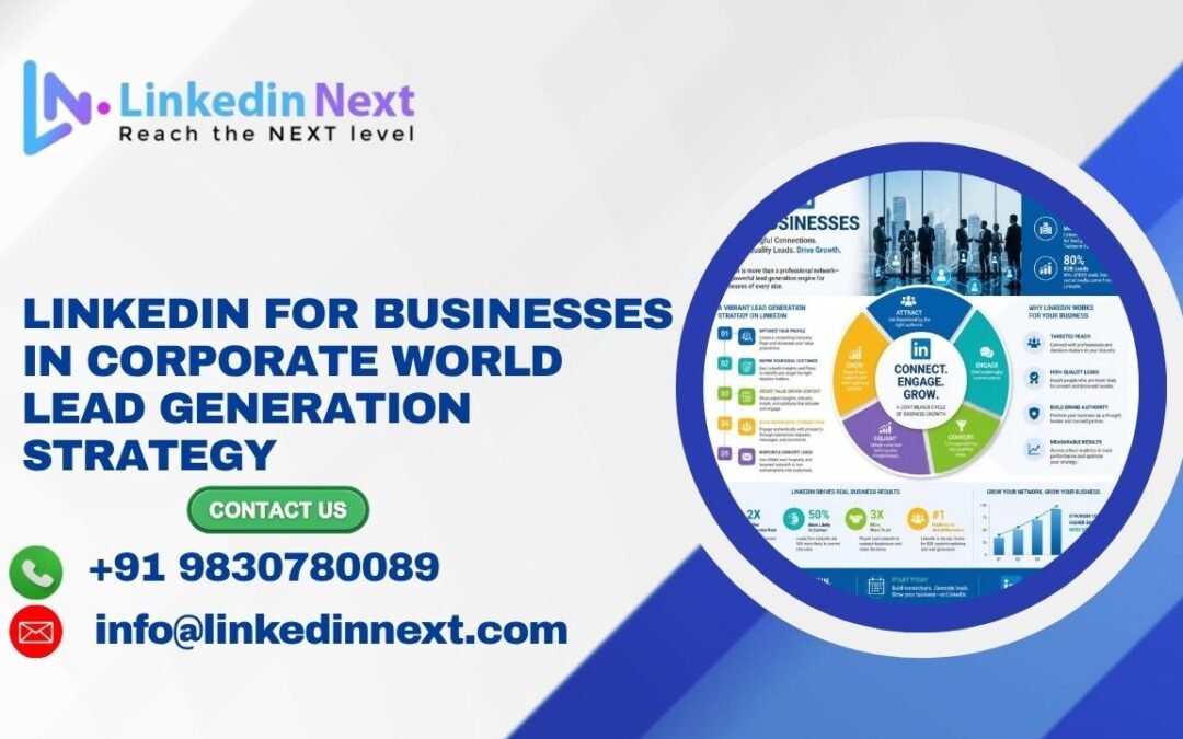 LinkedIn for Businesses in corporate world lead generation strategy