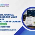 Research Journal paper to boost your corporate contribution in career